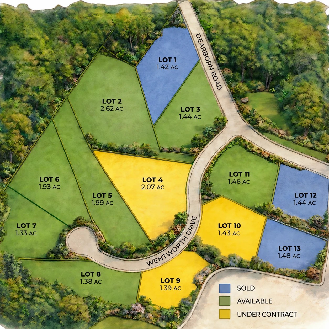 Dearborn Woods Site Plan