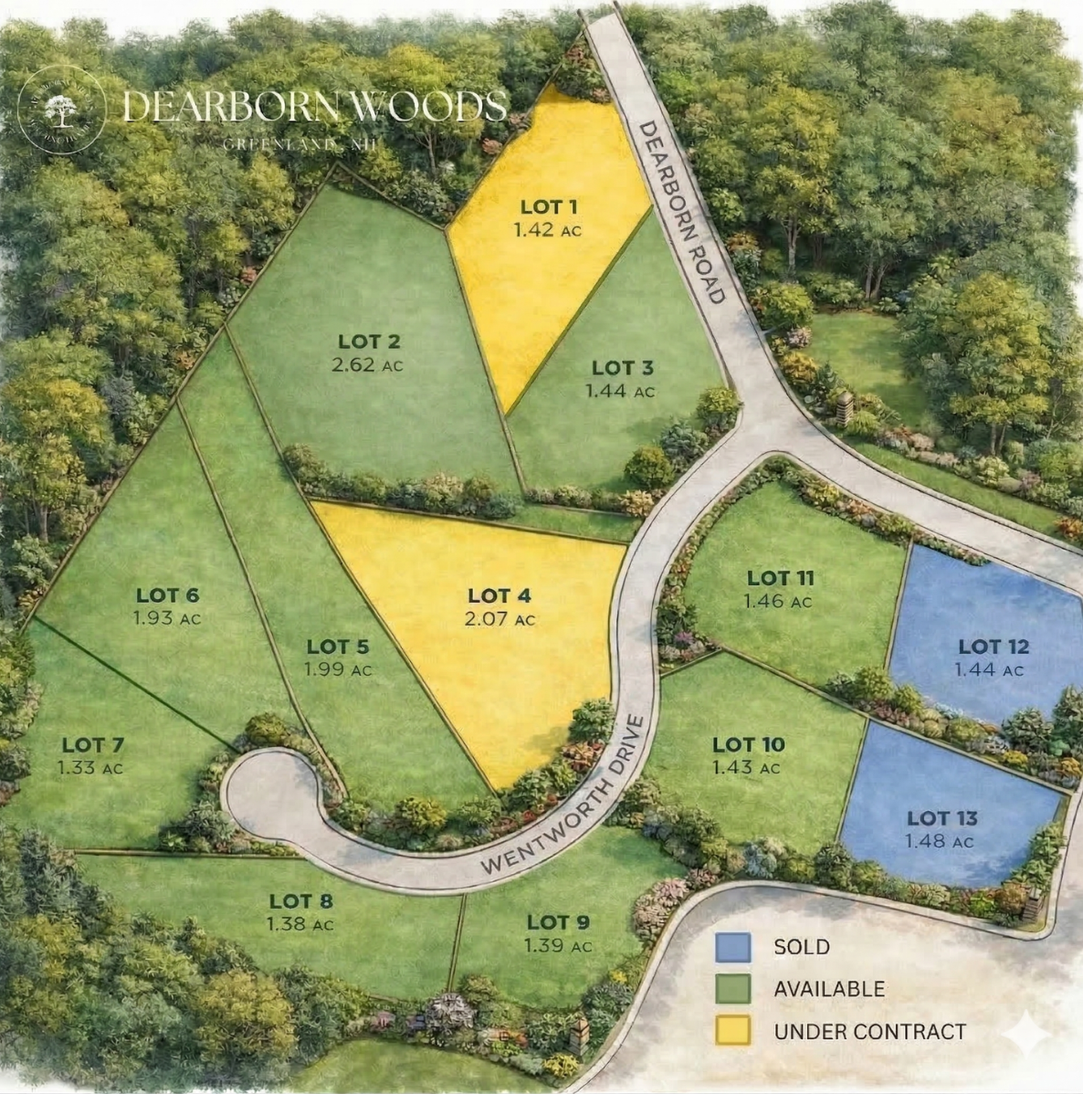 Dearborn Woods site plan